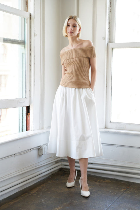 holding-on-tight-poplin-midi-skirt Flying Tomato-Sophia's Style-3